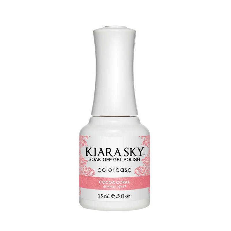 KIARA SKY – GEL POLISH - G419 COCOA CORAL